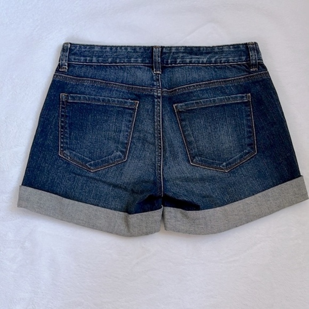 LOFT ROLLUP DENIM SHORTS - Picture 4 of 16